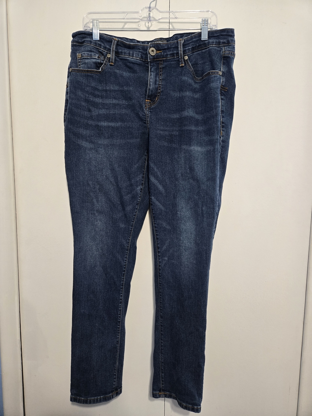 Torrid Boyfriend Straight Jeans Womens 12R Dark Wash Vintage Stretch Denim Plus